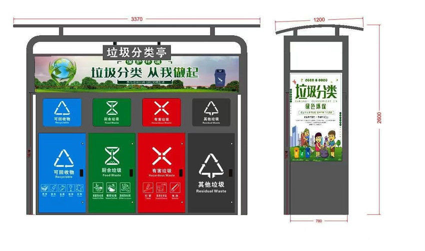 垃圾分類亭