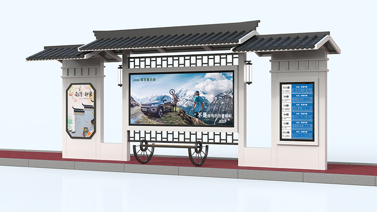 公交候車亭安裝的注意事項