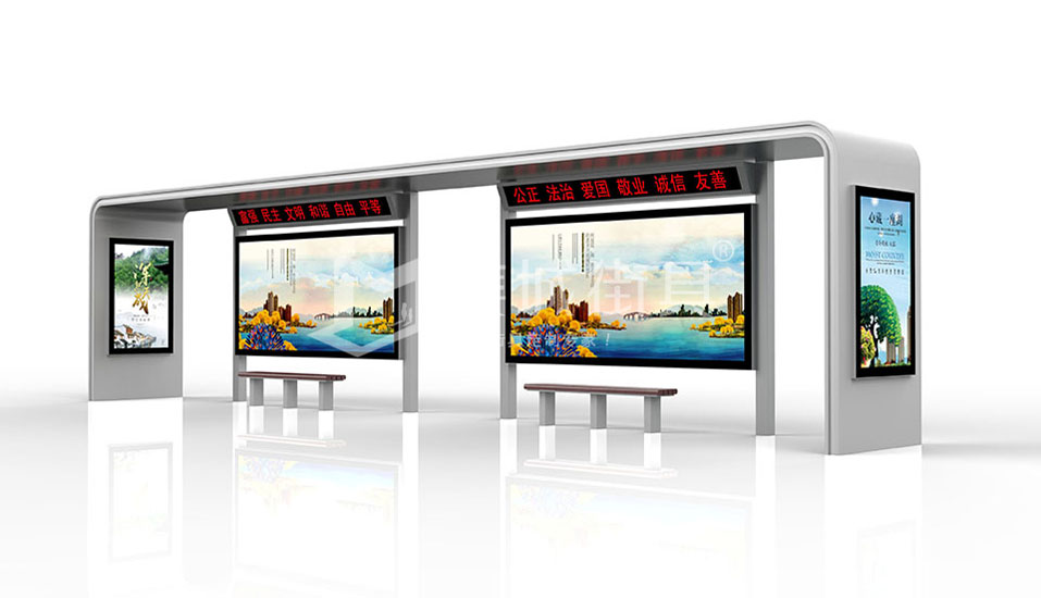 候車亭廠家設計候車亭時應該關注哪幾方面