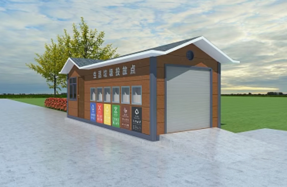 分類垃圾房發(fā)貨中